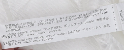 Zara Women's White Blazer, Size 12, Double-Breasted