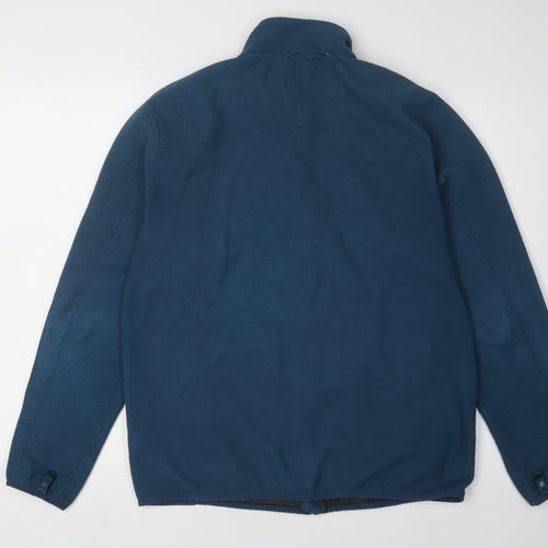 The North Face Men's Blue Fleece Jacket Size L