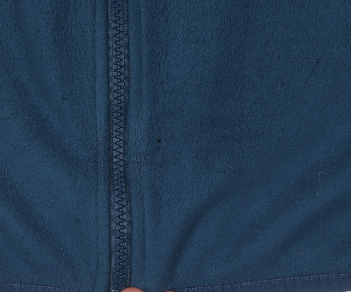 The North Face Men's Blue Fleece Jacket Size L