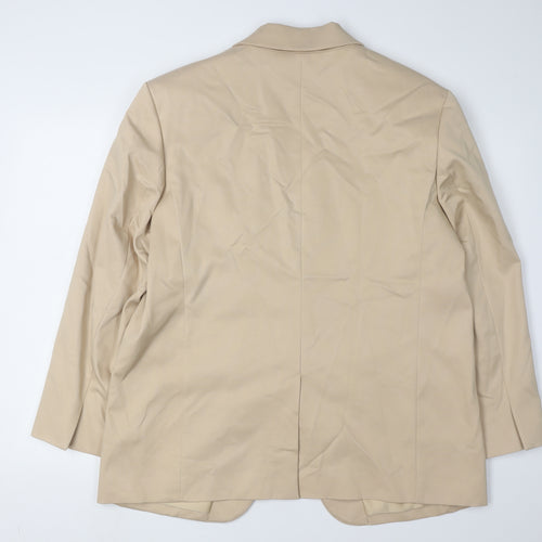 Marks and Spencer Women's Beige Blazer Size 16