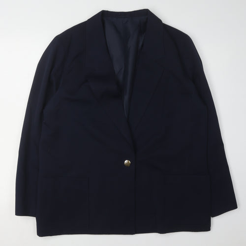 RAVENS Unisex Blue Blazer Size 16 Formal