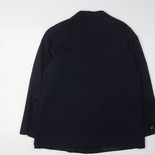 RAVENS Unisex Blue Blazer Size 16 Formal