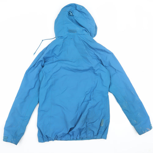 Mountain Warehouse Women's Blue Rain Coat Size 10