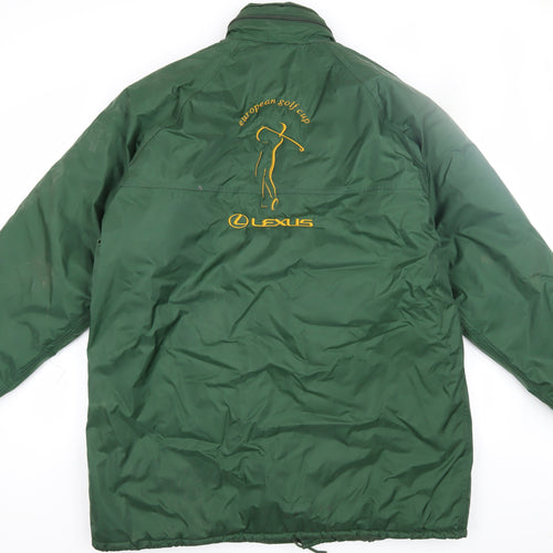 Result Men's European Golf Cup Green Parka Jacket L