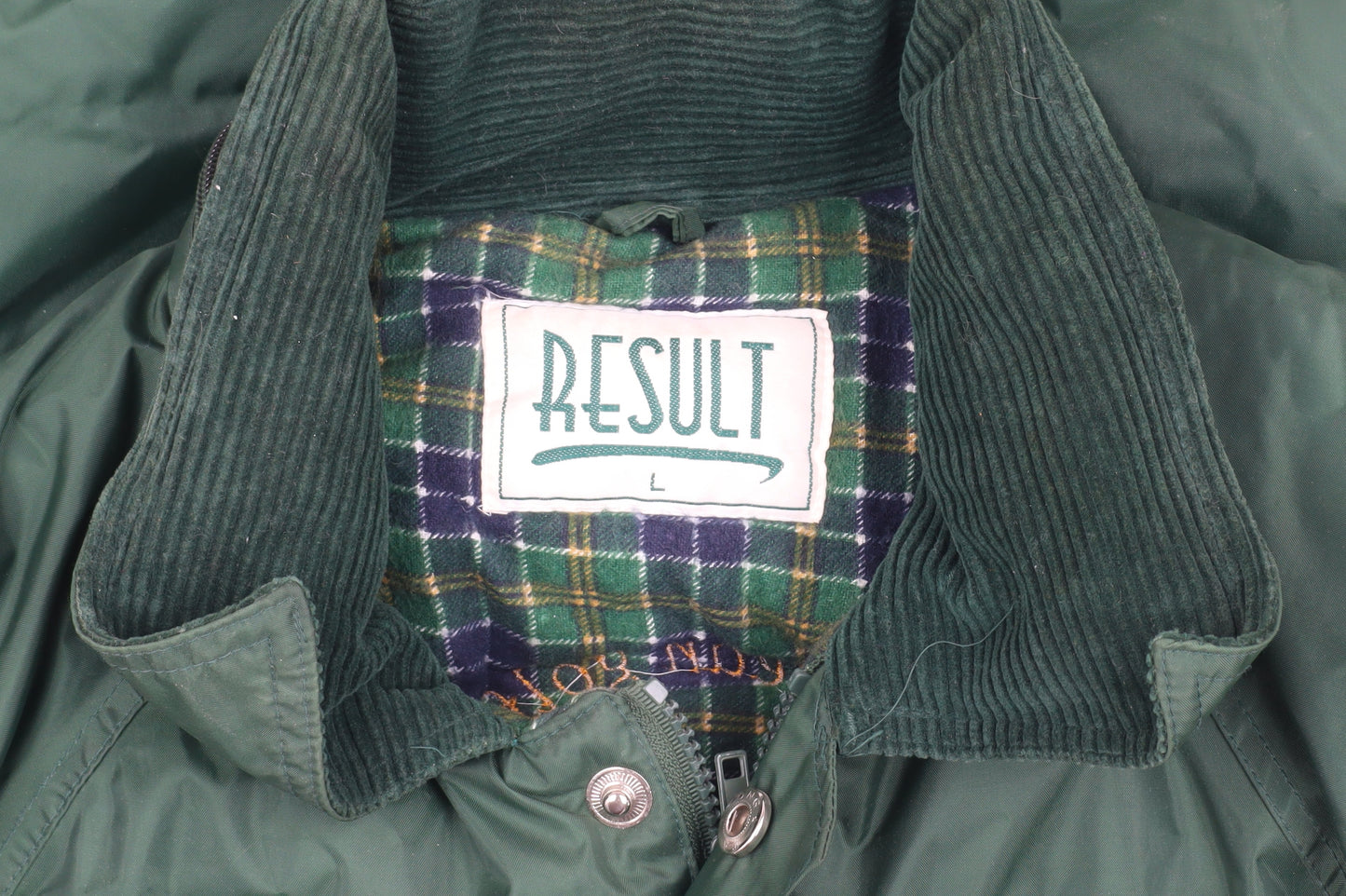 Result Men's European Golf Cup Green Parka Jacket L