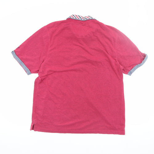 Morley Men's Red Polo Shirt Regular Fit