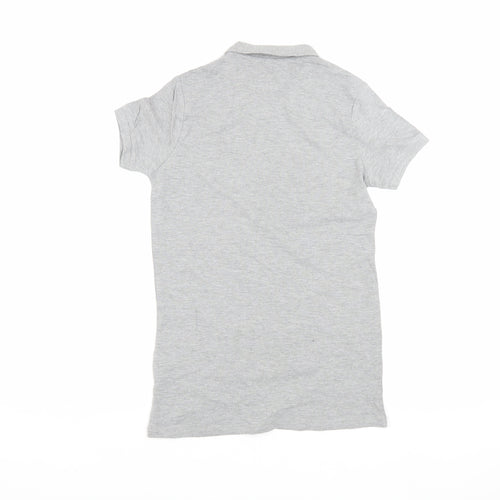 SOLS Women's Grey Polo Shirt, Size S, Cotton Blend