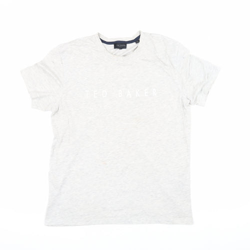 Ted Baker Unisex White M Basic Crew Neck T-Shirt