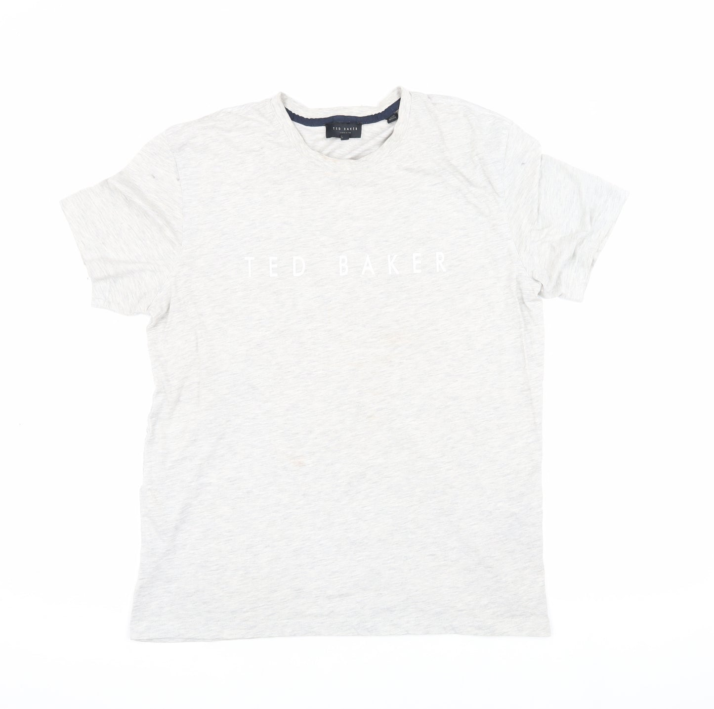 Ted Baker Unisex White M Basic Crew Neck T-Shirt