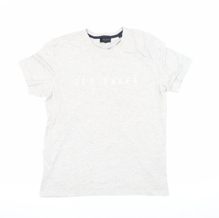 Ted Baker Unisex White M Basic Crew Neck T-Shirt
