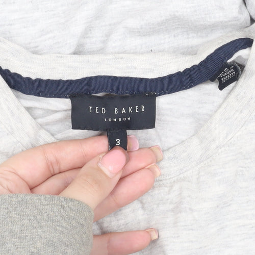 Ted Baker Unisex White M Basic Crew Neck T-Shirt