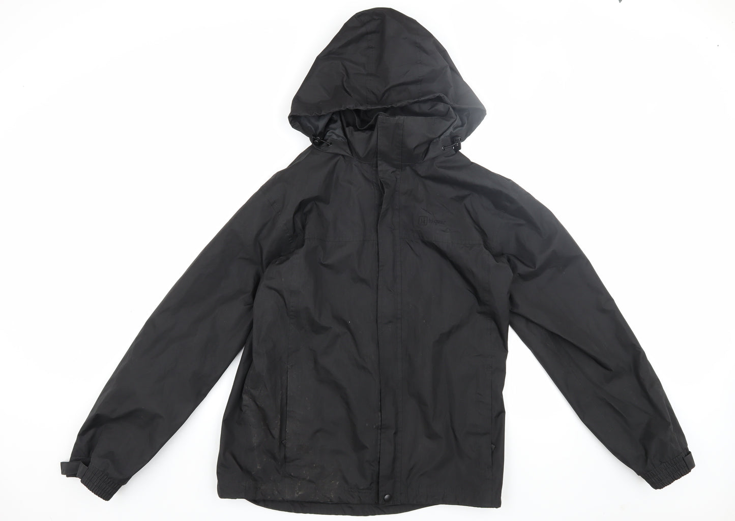 Hi Gear Men's Black Rain Coat Jacket S