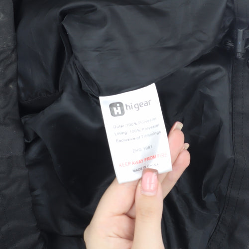 Hi Gear Men's Black Rain Coat Jacket S