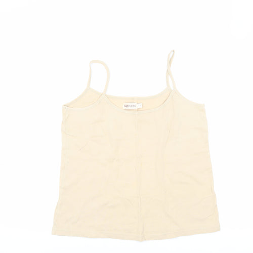 Bonmarche Women's Beige Camisole Tank Top L