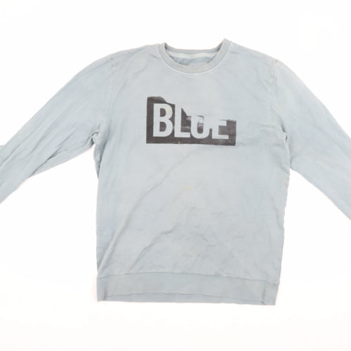 Only & Sons Men's Blue Pullover Sweatshirt M