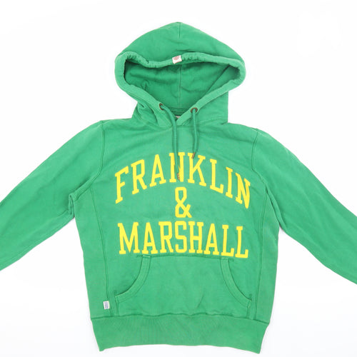 Franklin & Marshall Green XS College Pullover Hoodie