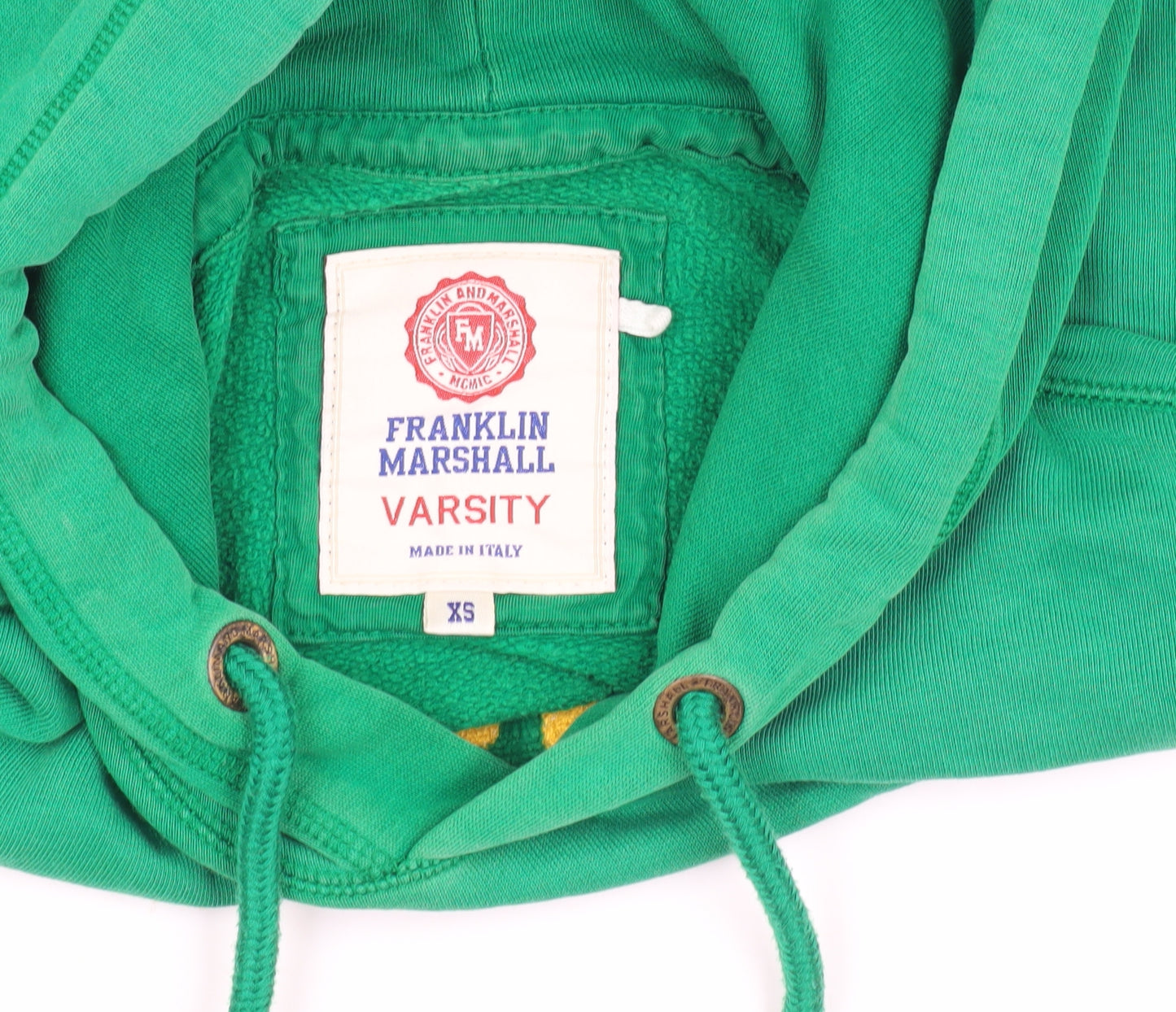 Franklin & Marshall Green XS College Pullover Hoodie