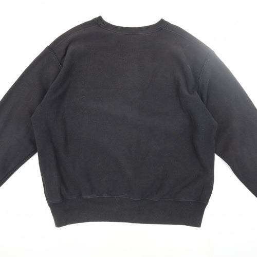 Champion Men's Black Pullover Sweatshirt Large