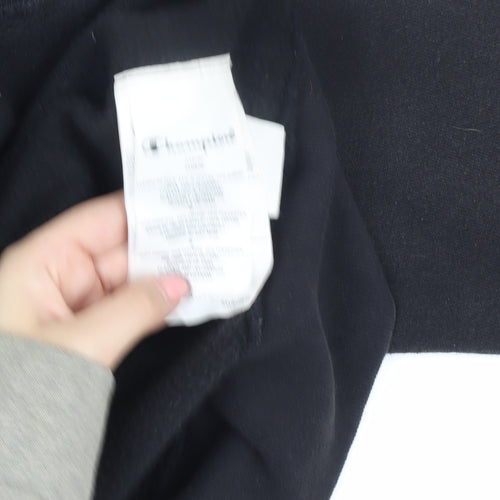 Champion Men's Black Pullover Sweatshirt Large