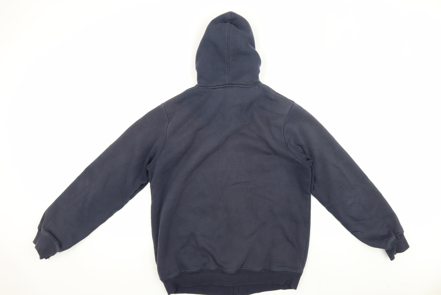 Cotton Traders Men's Blue Hooded Jacket S Casual