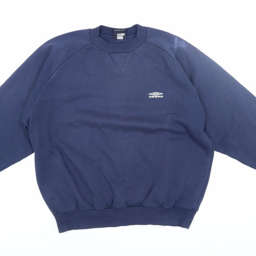 Umbro Men's Blue Basic Jacket Size L - Gym & Casual Wear