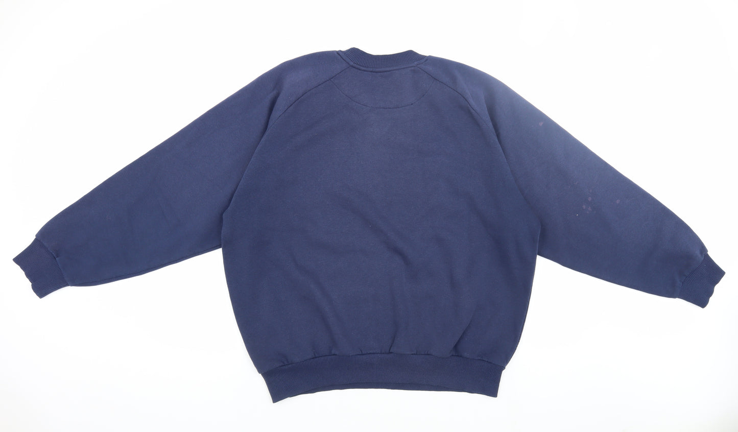 Umbro Men's Blue Basic Jacket Size L - Gym & Casual Wear