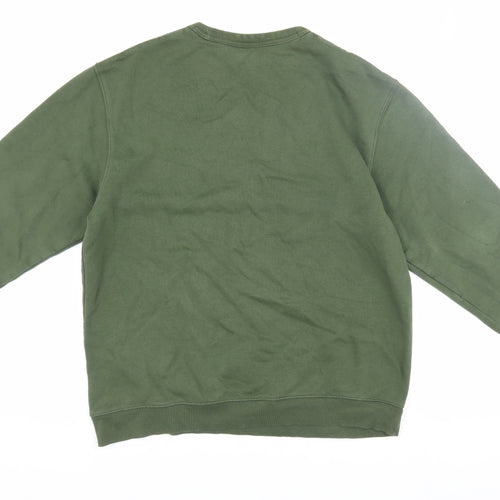 Reebok Men's Green Pullover Sweatshirt M