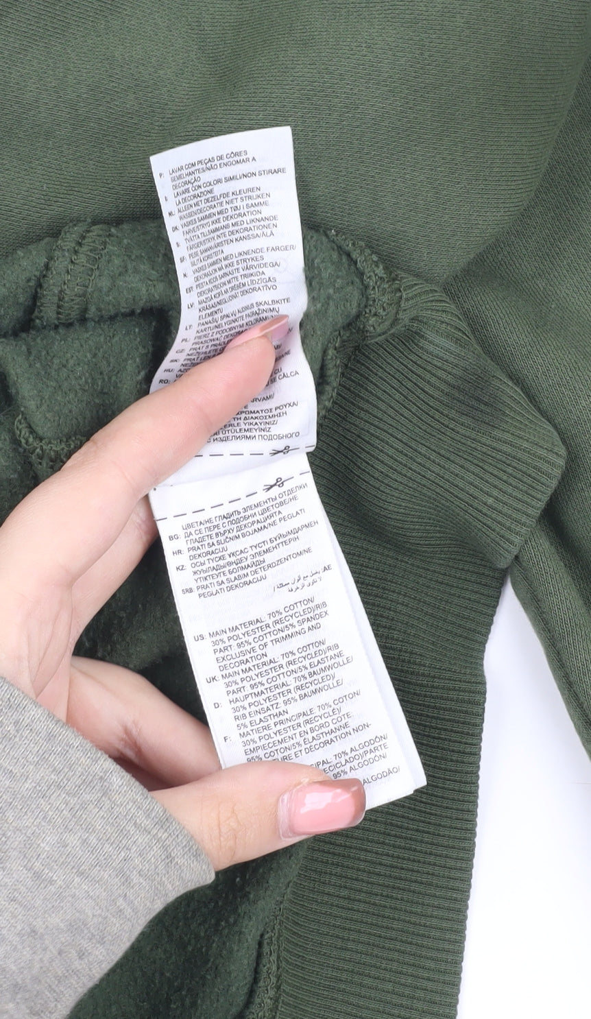 Reebok Men's Green Pullover Sweatshirt M