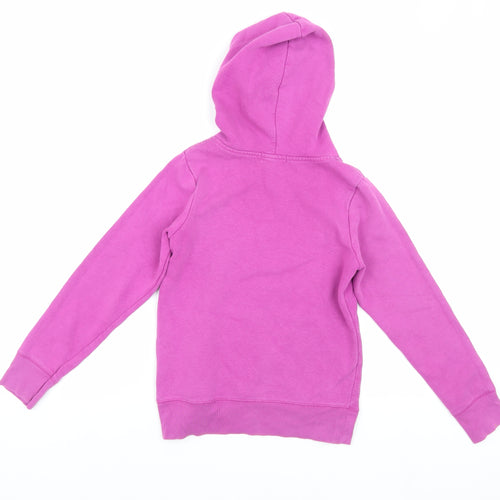 Gap Kids Girls Pink Pullover Hoodie 8-9 Years