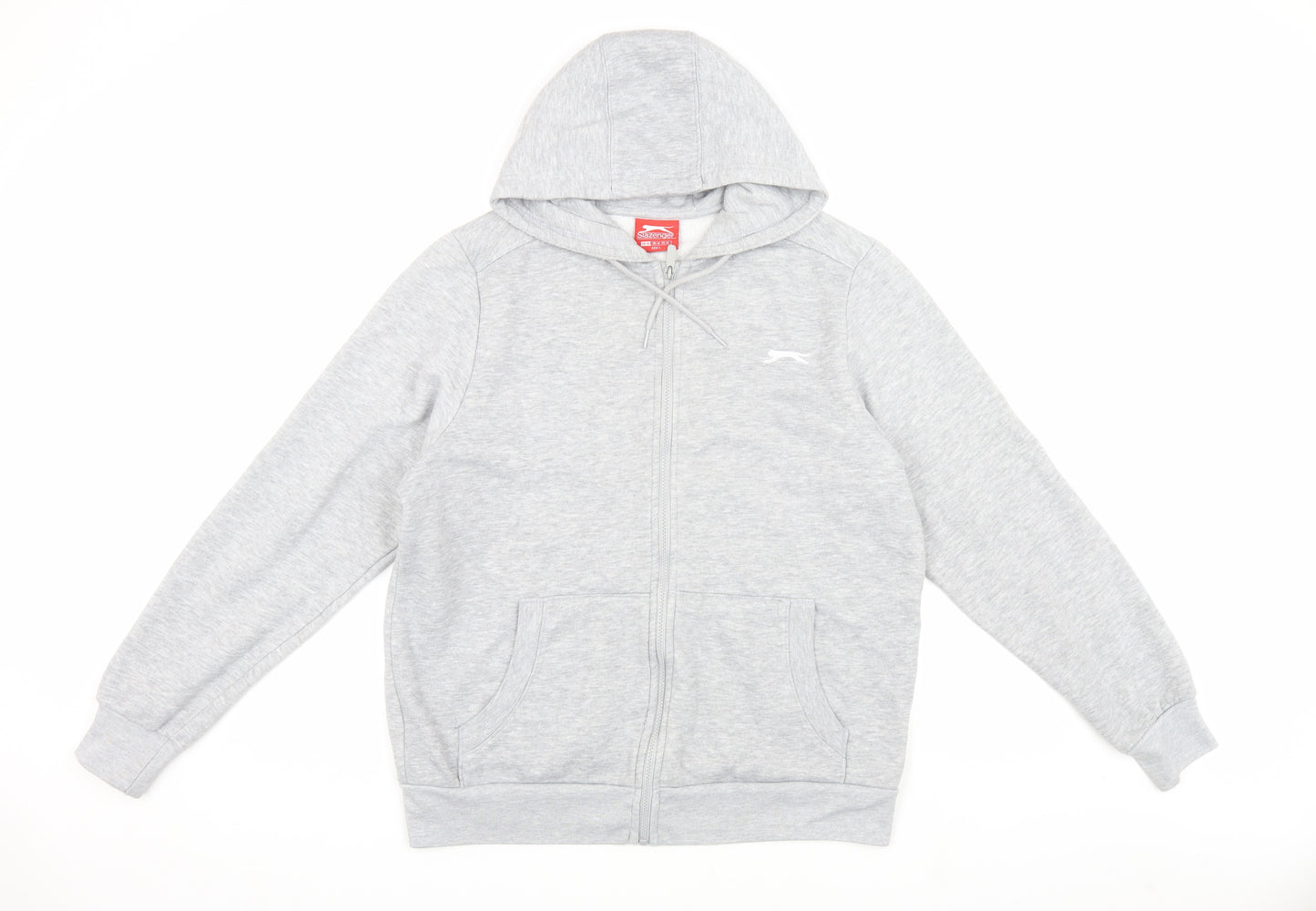 Slazenger Men's Grey Hooded Jacket Size M
