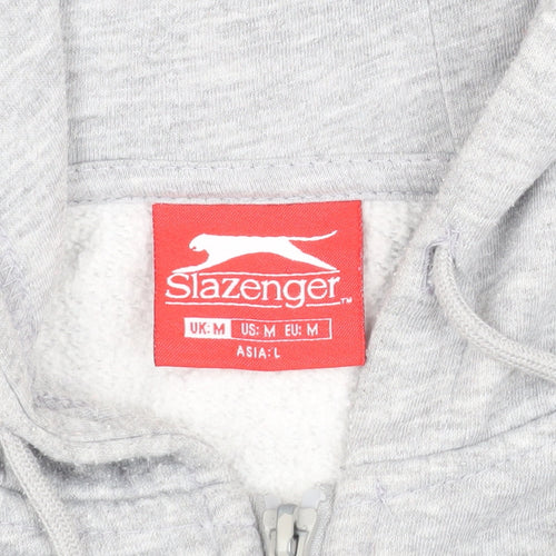 Slazenger Men's Grey Hooded Jacket Size M