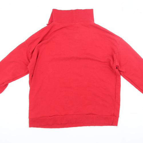 M&Co Women’s Red Pullover Sweatshirt Size 14