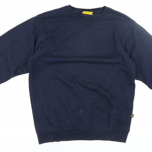 Novoco Men's Blue Pullover Sweatshirt, Size S