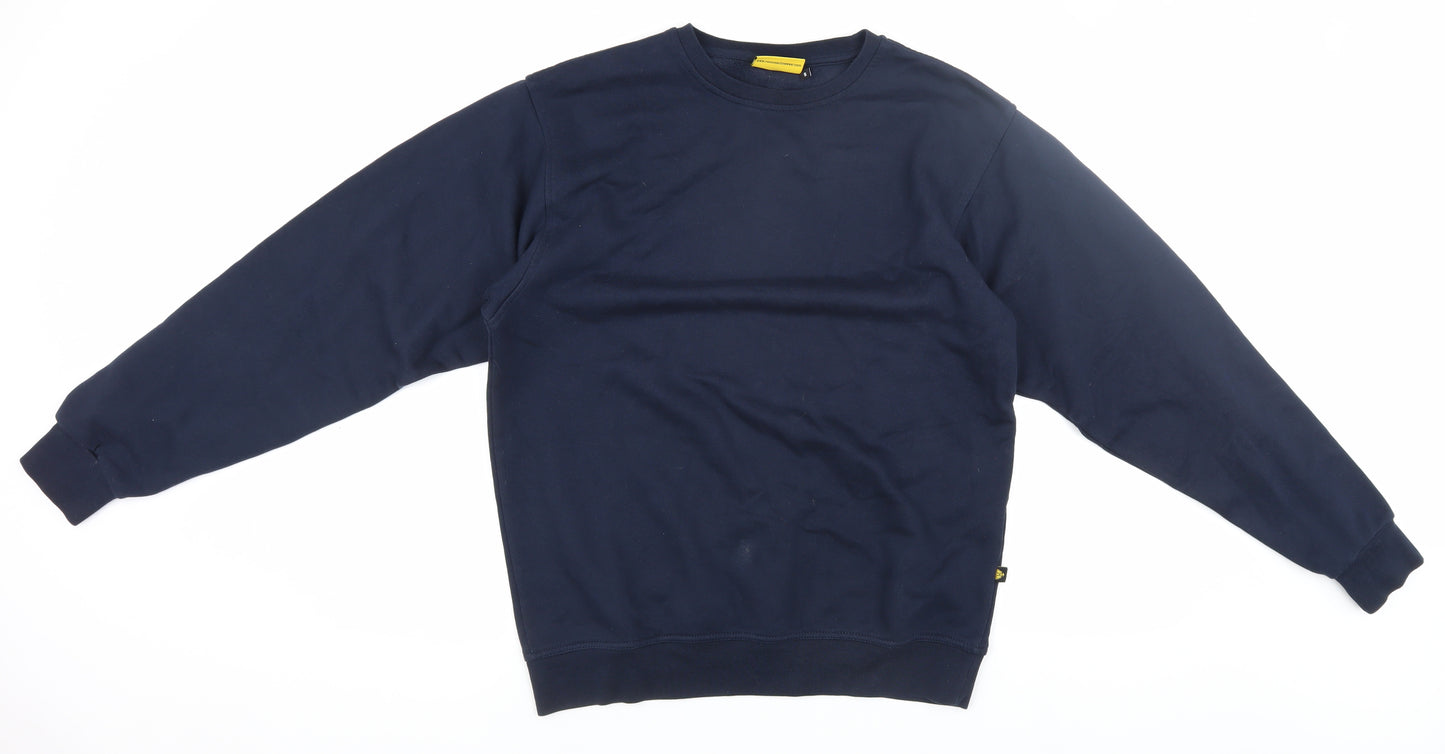 Novoco Men's Blue Pullover Sweatshirt, Size S