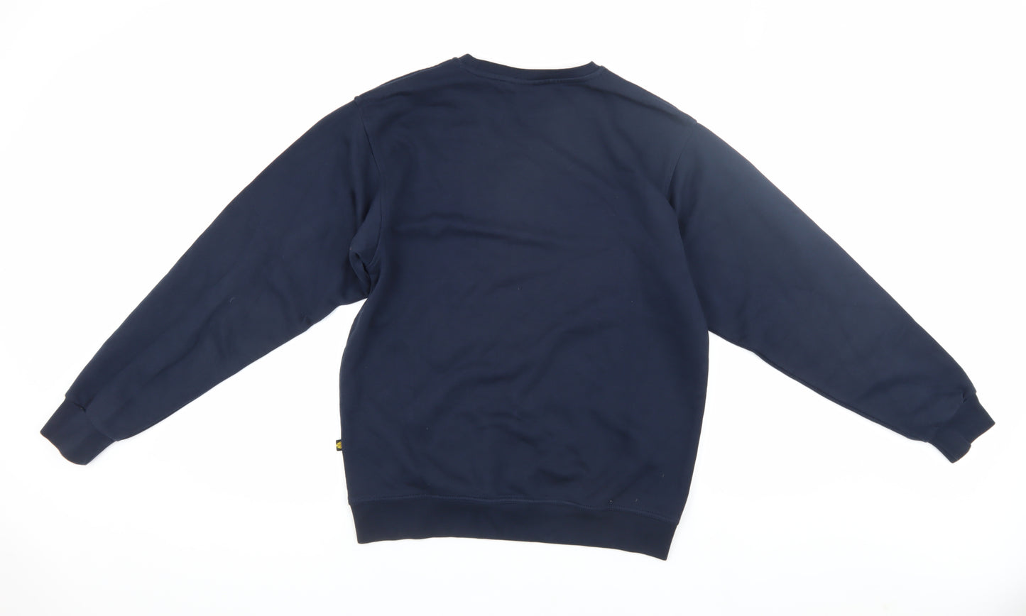 Novoco Men's Blue Pullover Sweatshirt, Size S