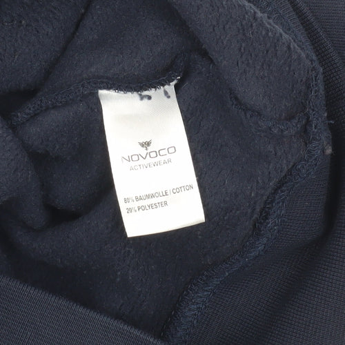 Novoco Men's Blue Pullover Sweatshirt, Size S