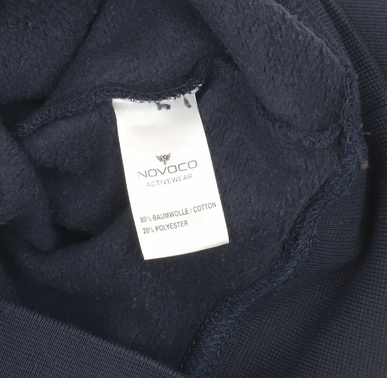 Novoco Men's Blue Pullover Sweatshirt, Size S
