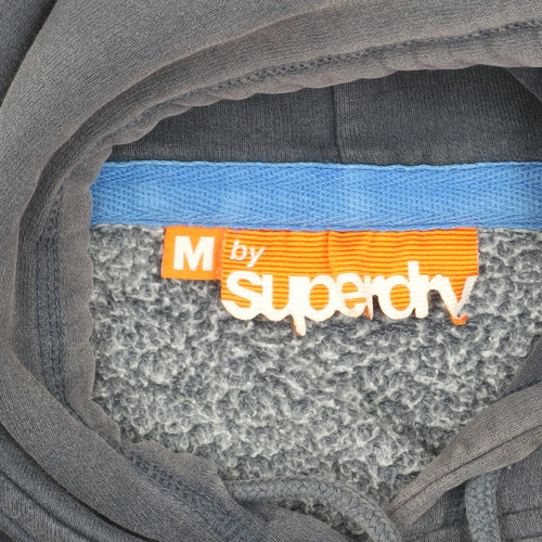 Superdry Men's Black Pullover Hoodie, Size M