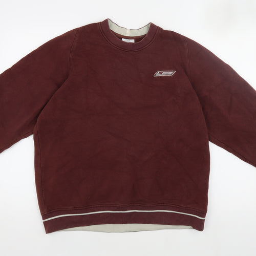 Adidas Unisex Brown Pullover Sweatshirt M