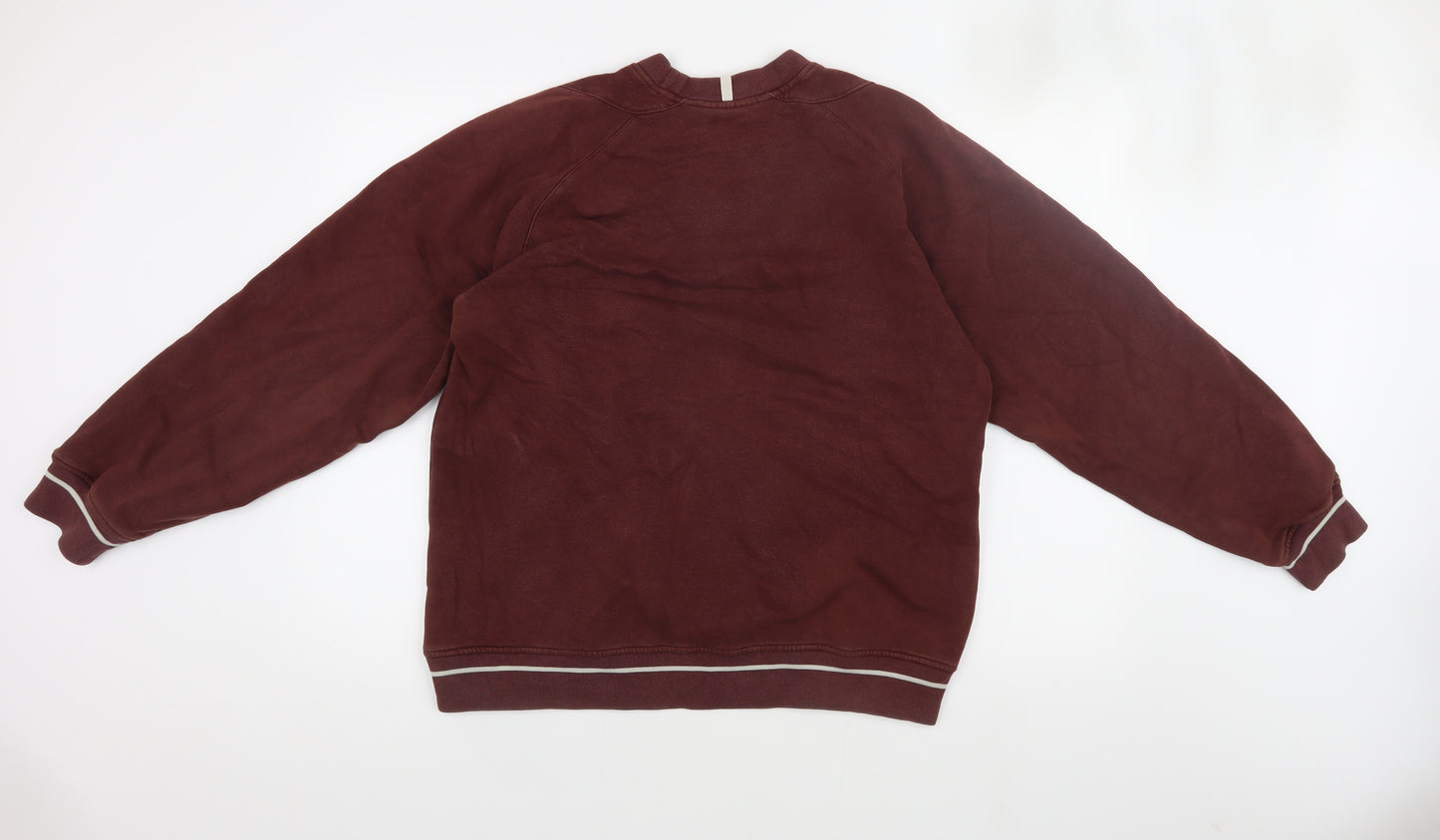 Adidas Unisex Brown Pullover Sweatshirt M