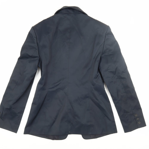 Sisley Women's Black Blazer Size 14 - Classic & Elegant