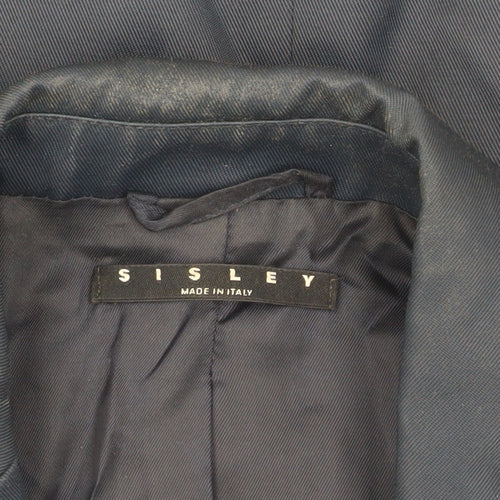 Sisley Women's Black Blazer Size 14 - Classic & Elegant
