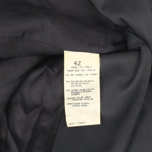 Sisley Women's Black Blazer Size 14 - Classic & Elegant