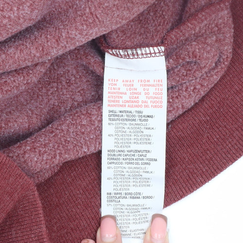 Puma Men's Red Pullover Hoodie Medium