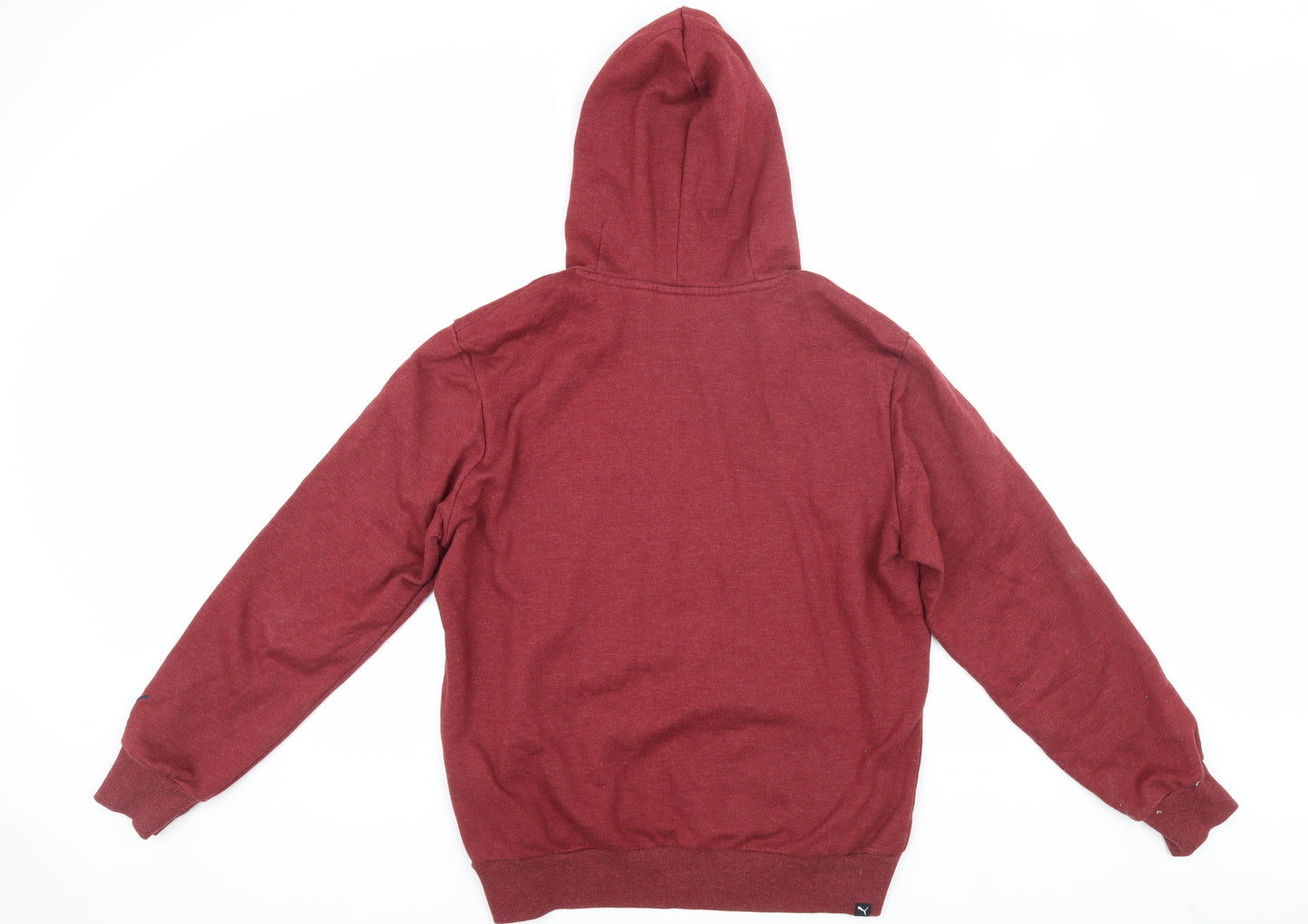 Puma Men's Red Pullover Hoodie Medium