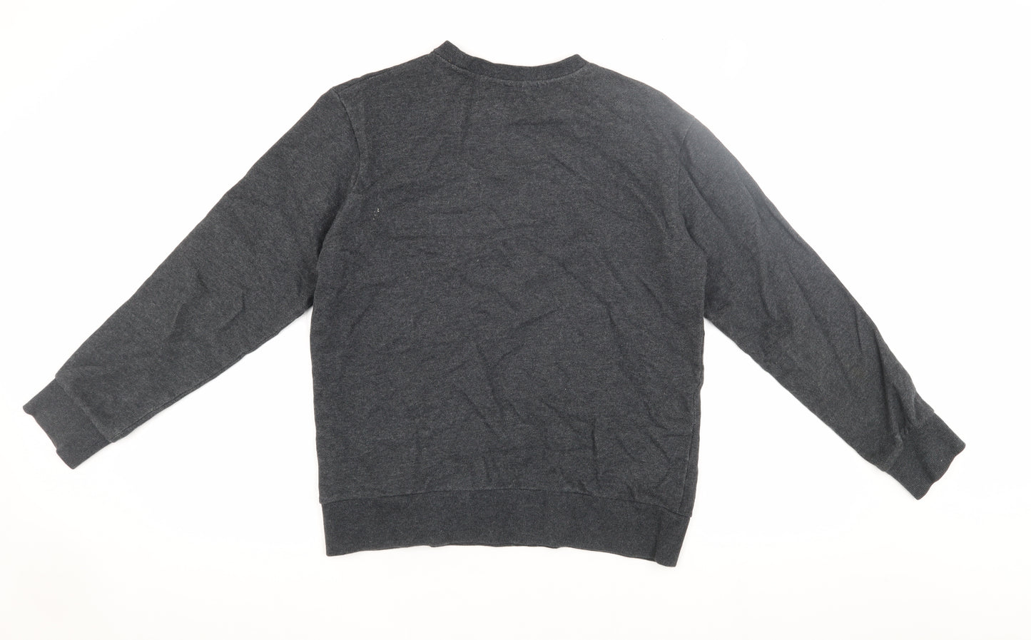 Hangten Jr. Boys Grey Logo Pullover Sweatshirt Size 15
