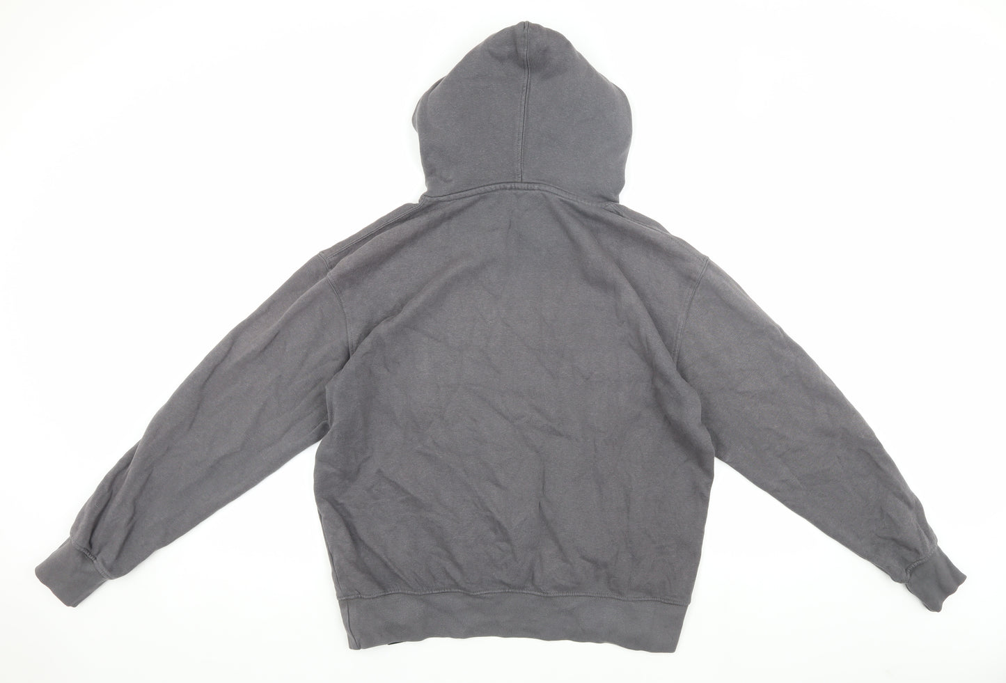 Pull & Bear Grey Men's S Pullover Hoodie