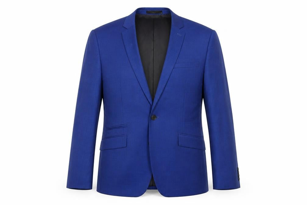 Kenneth Cole Men's Blue Blazer Jacket Size 40 Regular