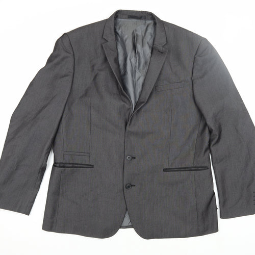 Next Men's Grey Suit Jacket 46R
