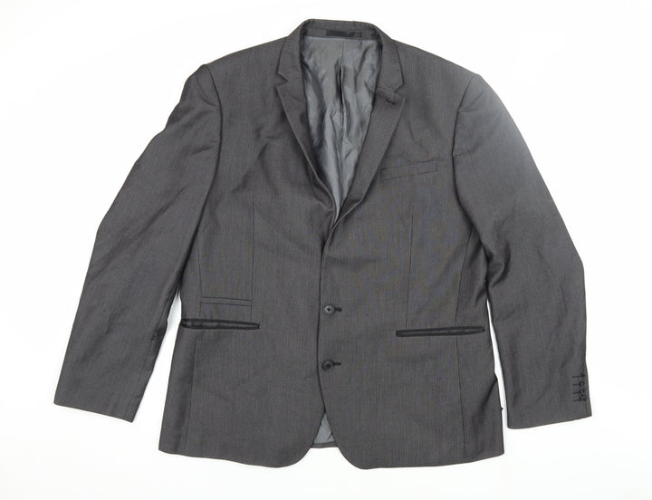 Next Men's Grey Suit Jacket 46R